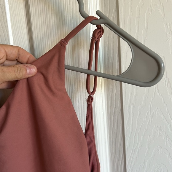 Aerie Rust One-Piece Swimsuit M - Picture 2 of 5